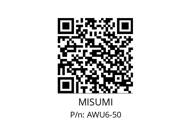   MISUMI AWU6-50