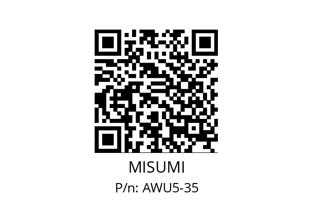   MISUMI AWU5-35