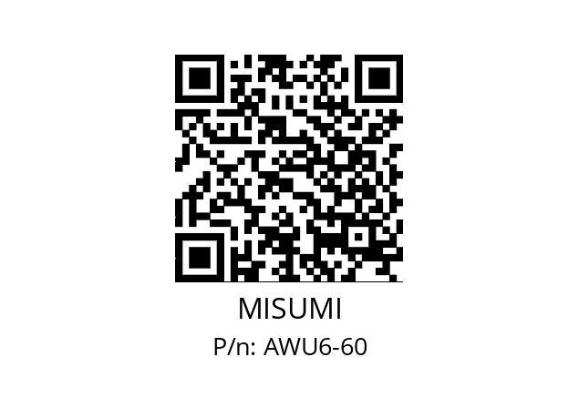   MISUMI AWU6-60