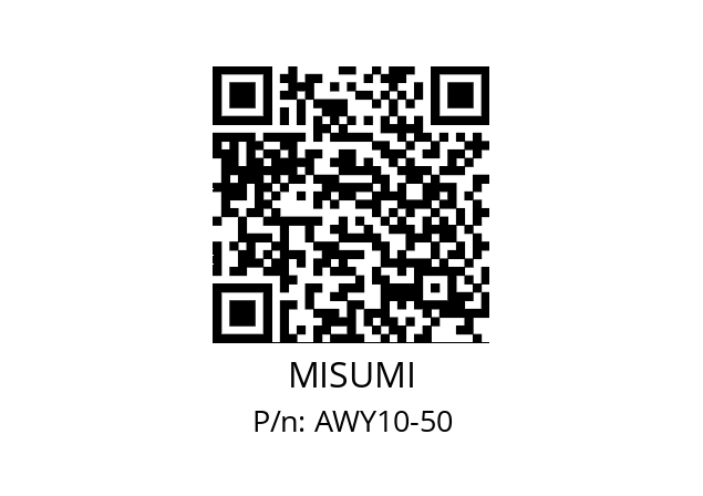   MISUMI AWY10-50