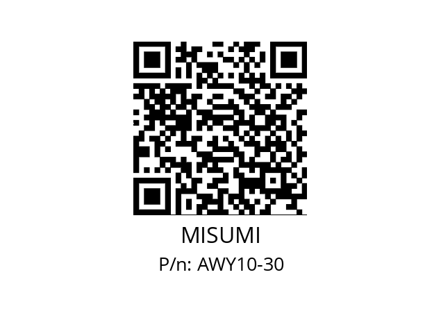   MISUMI AWY10-30