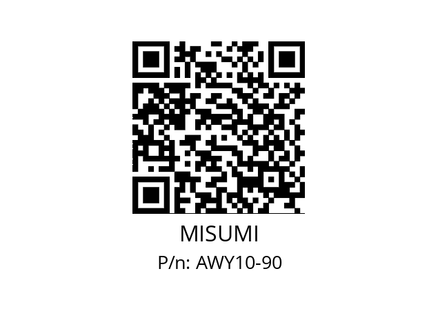   MISUMI AWY10-90