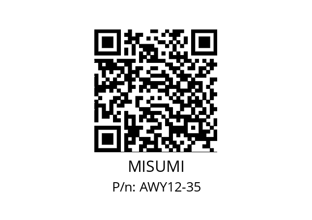   MISUMI AWY12-35