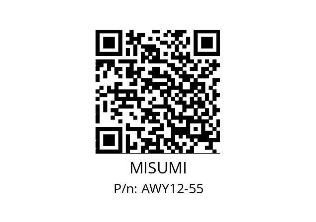   MISUMI AWY12-55