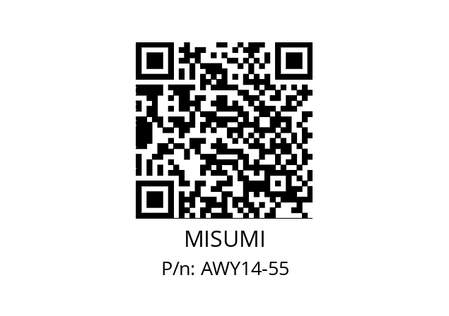   MISUMI AWY14-55