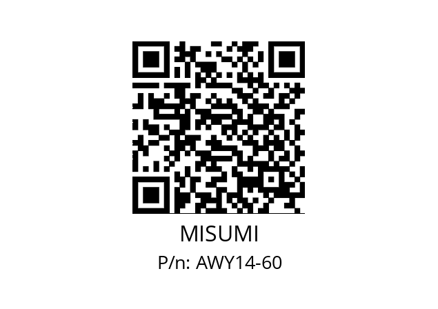   MISUMI AWY14-60