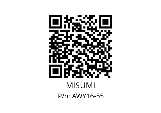   MISUMI AWY16-55