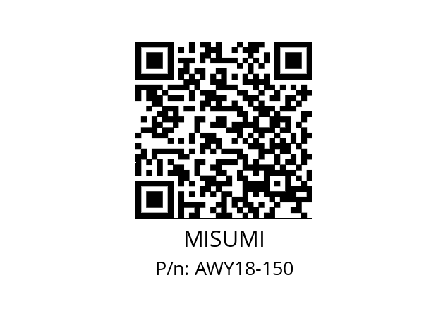   MISUMI AWY18-150