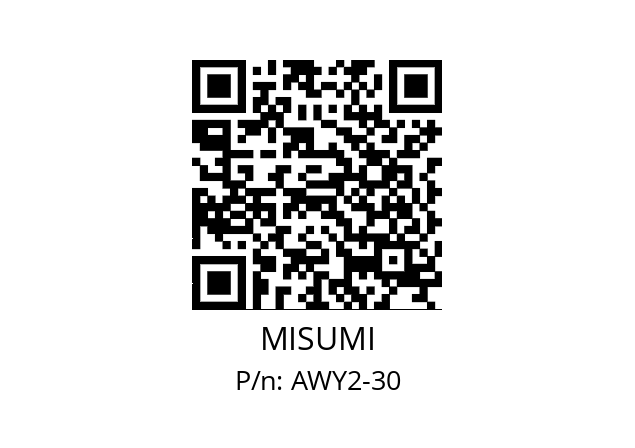   MISUMI AWY2-30