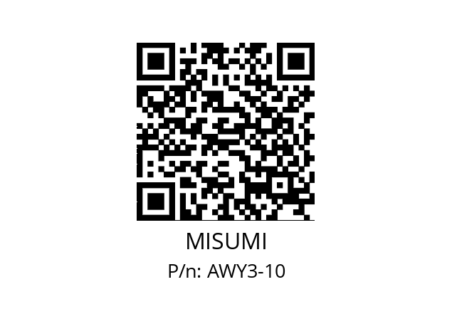   MISUMI AWY3-10