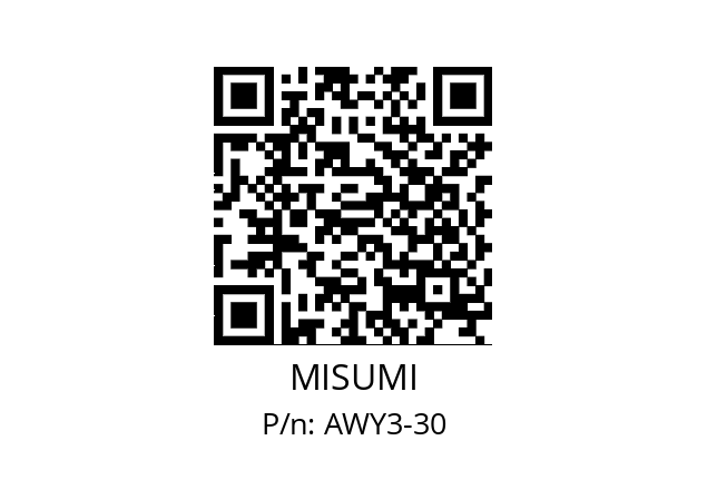   MISUMI AWY3-30