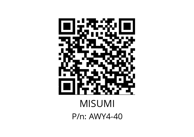   MISUMI AWY4-40