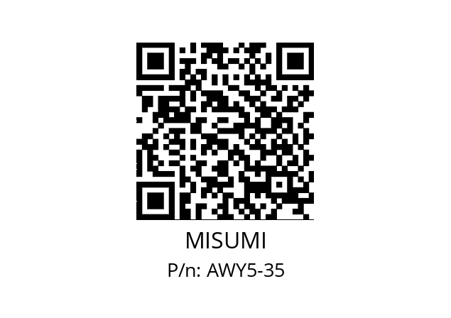   MISUMI AWY5-35