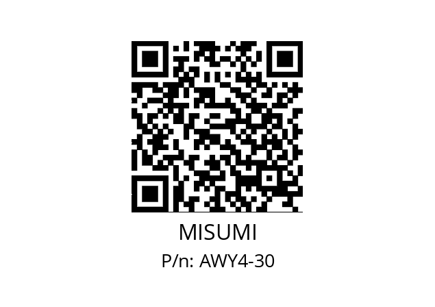   MISUMI AWY4-30