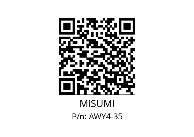   MISUMI AWY4-35