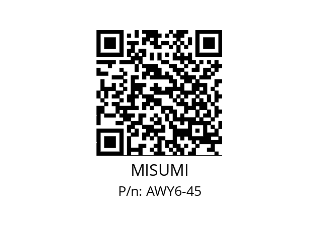   MISUMI AWY6-45