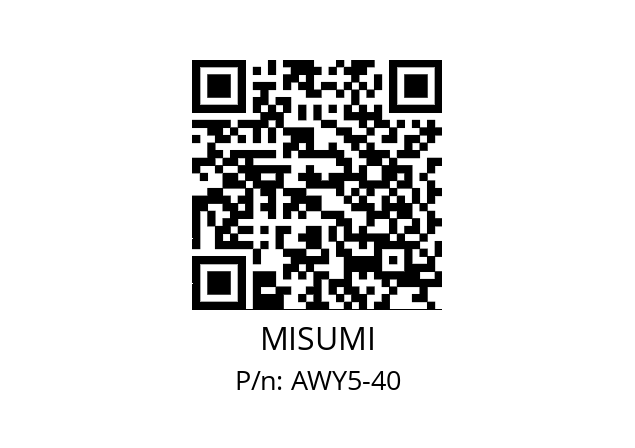   MISUMI AWY5-40