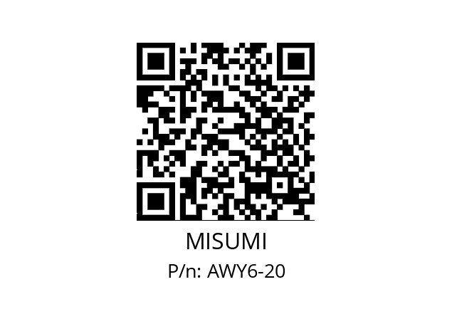   MISUMI AWY6-20