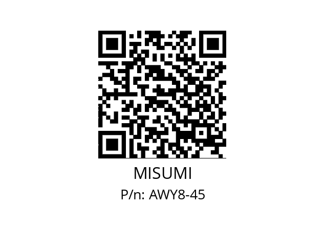   MISUMI AWY8-45