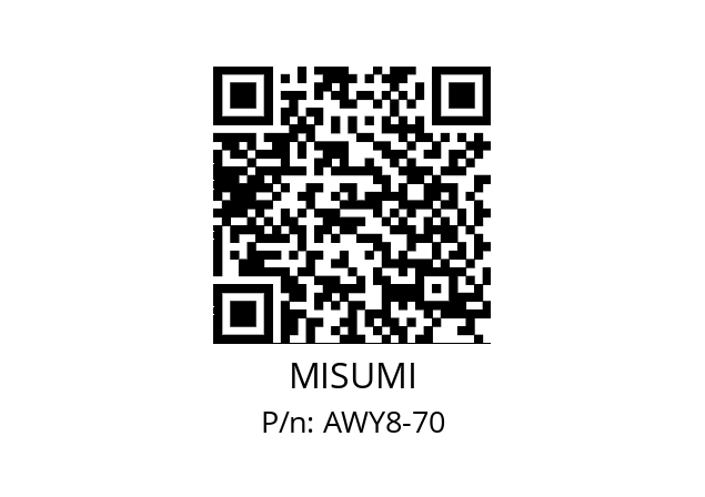   MISUMI AWY8-70