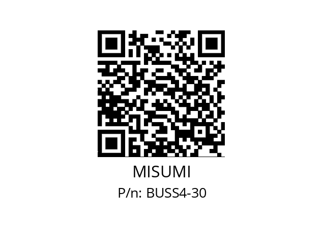   MISUMI BUSS4-30