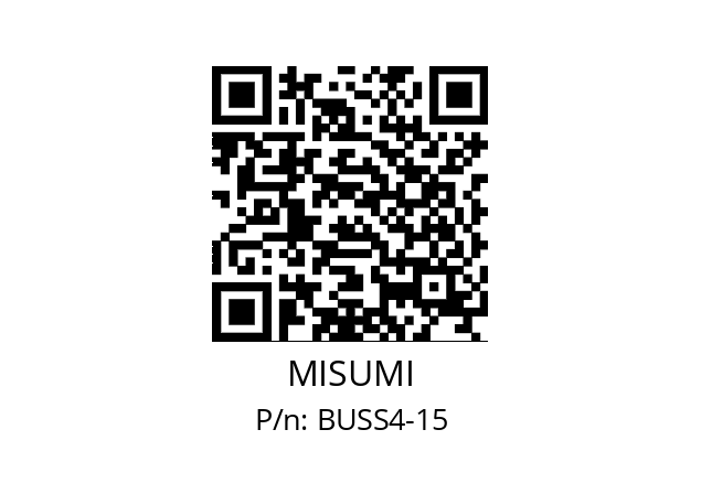   MISUMI BUSS4-15