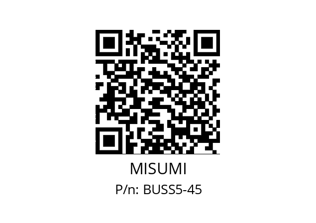   MISUMI BUSS5-45