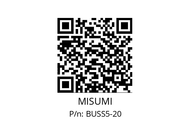   MISUMI BUSS5-20