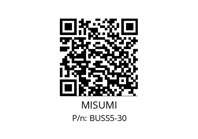   MISUMI BUSS5-30