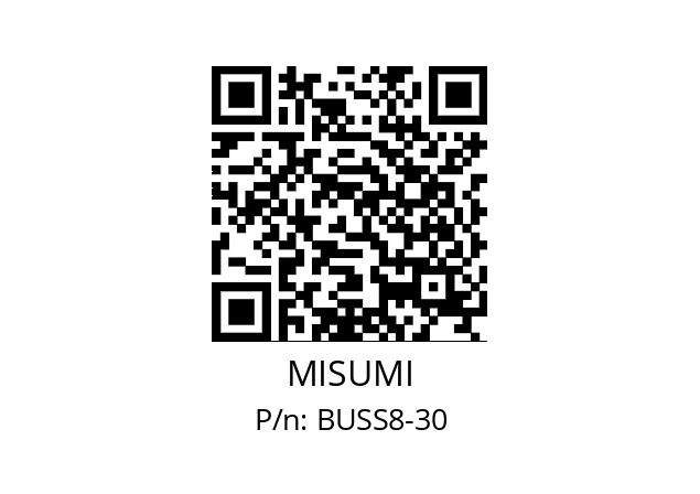   MISUMI BUSS8-30