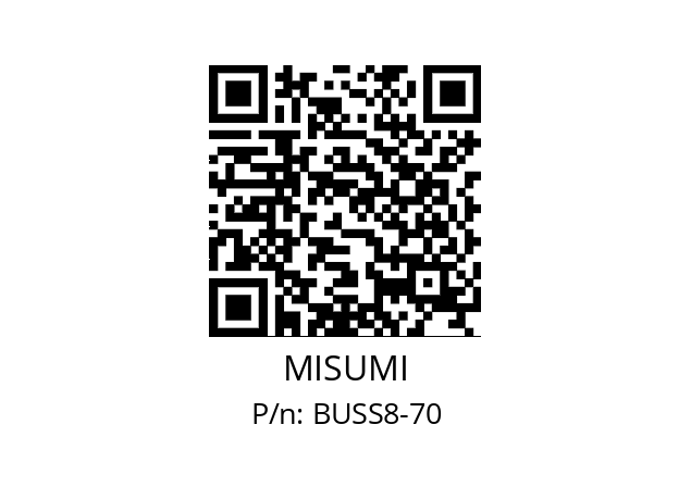   MISUMI BUSS8-70