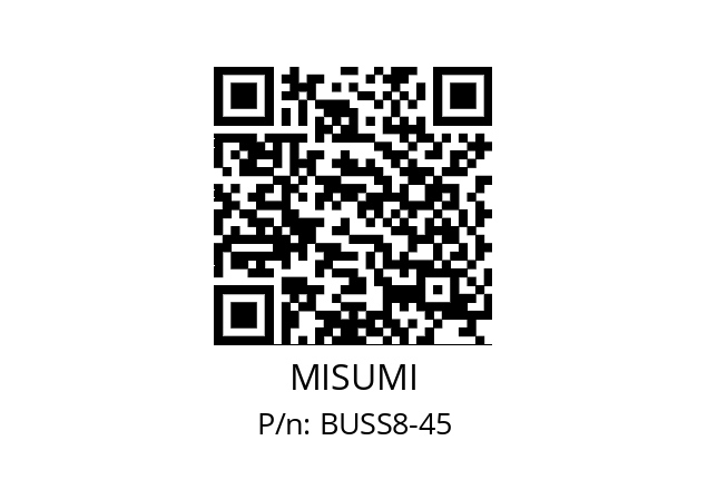   MISUMI BUSS8-45