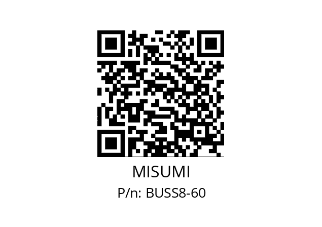   MISUMI BUSS8-60