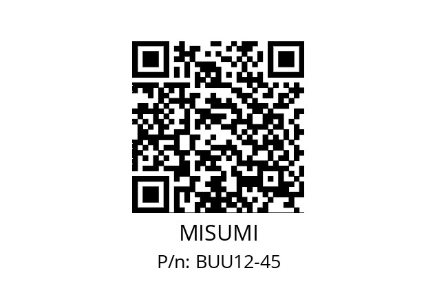   MISUMI BUU12-45