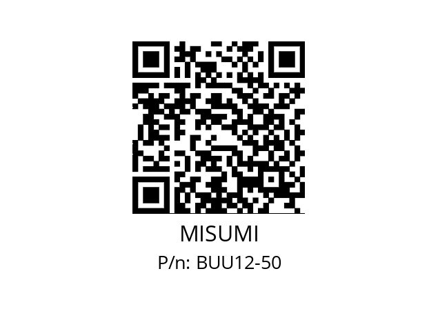   MISUMI BUU12-50