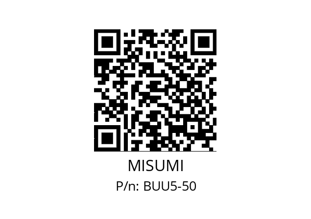   MISUMI BUU5-50