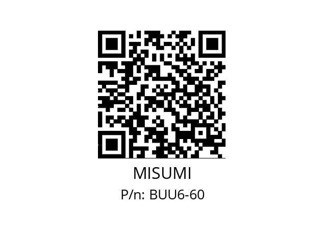   MISUMI BUU6-60