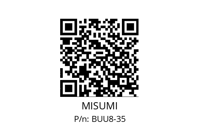   MISUMI BUU8-35