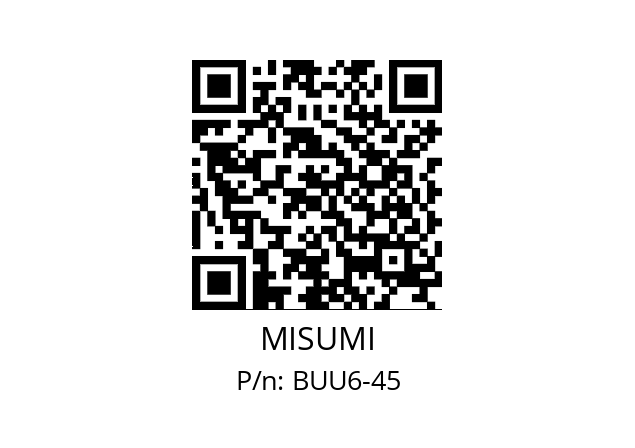   MISUMI BUU6-45