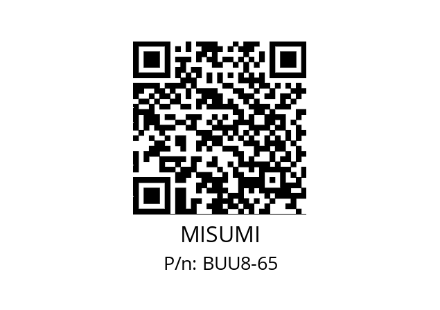   MISUMI BUU8-65