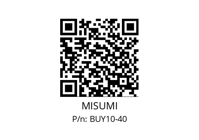   MISUMI BUY10-40