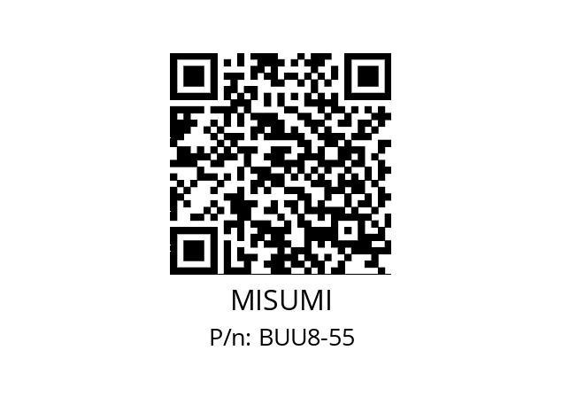   MISUMI BUU8-55