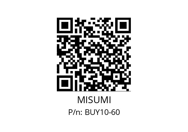   MISUMI BUY10-60