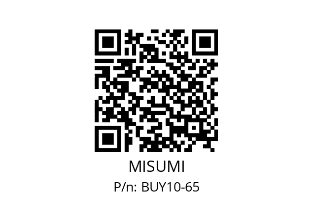   MISUMI BUY10-65