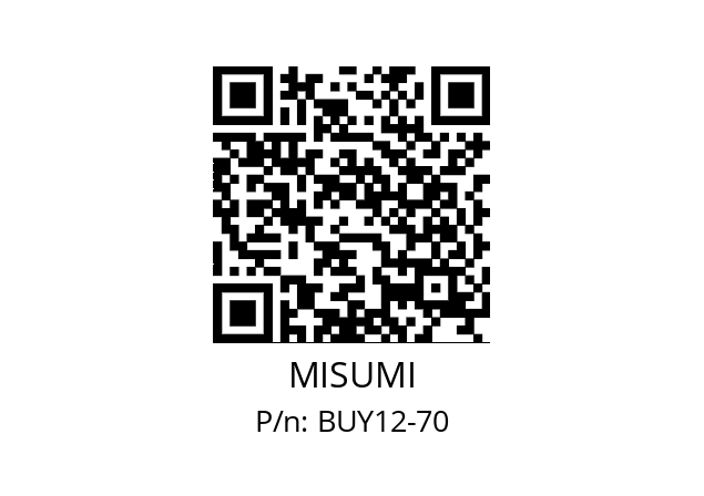   MISUMI BUY12-70