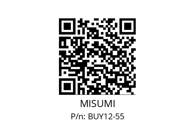   MISUMI BUY12-55