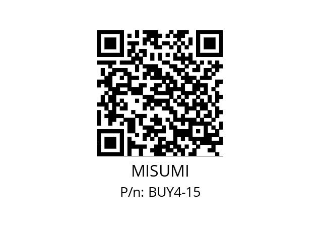   MISUMI BUY4-15