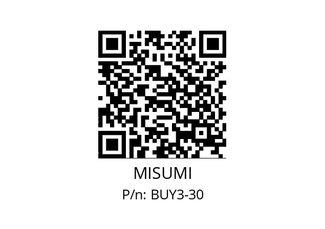   MISUMI BUY3-30