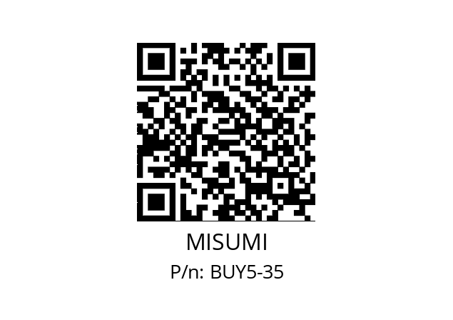   MISUMI BUY5-35