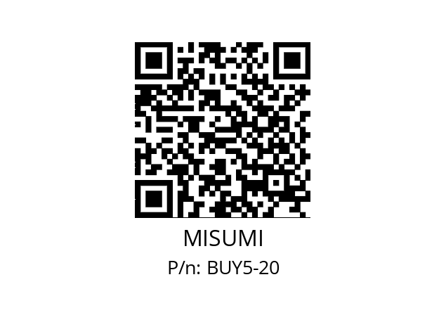   MISUMI BUY5-20